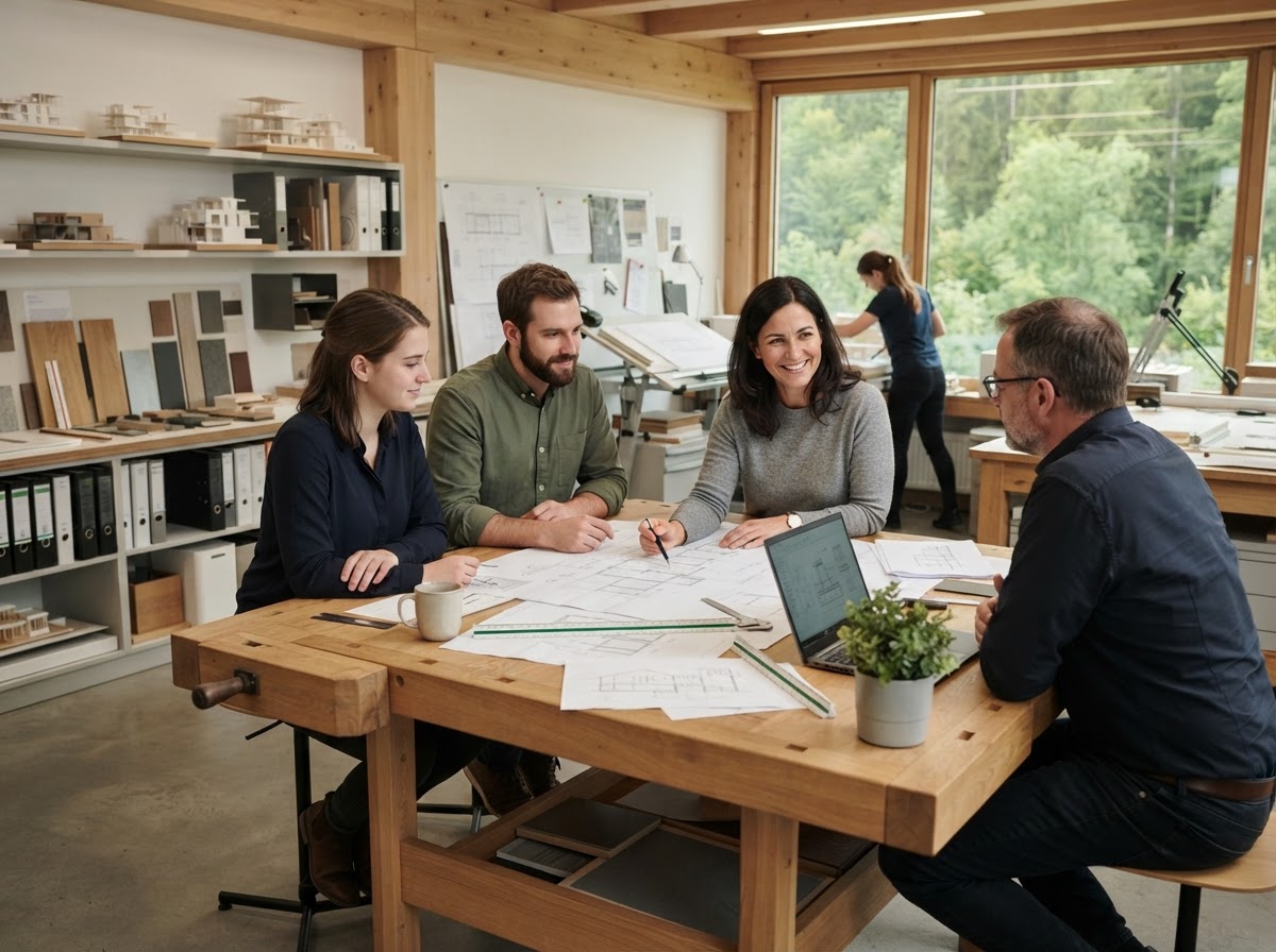 Konraden Eichenwald Team bei der Entwicklung von Analysemodellen